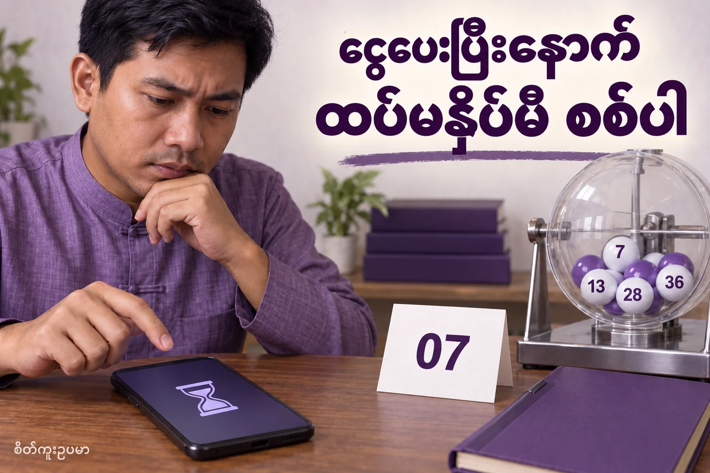 ထီအော်ဒါမတုံ့ပြန်လျှင် ထပ်ပေးမီ လက်ခံမှတ်တမ်းကို ဘယ်လိုစစ်မလဲ — စိတ်ကူးထီဆိုင်ရာ သရုပ်ဖော်ပုံ။